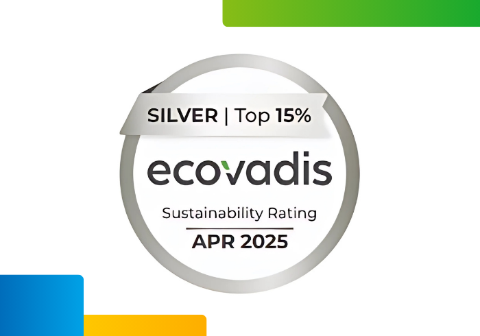 2025 EcoVadis Silver Medal MBP Solutions