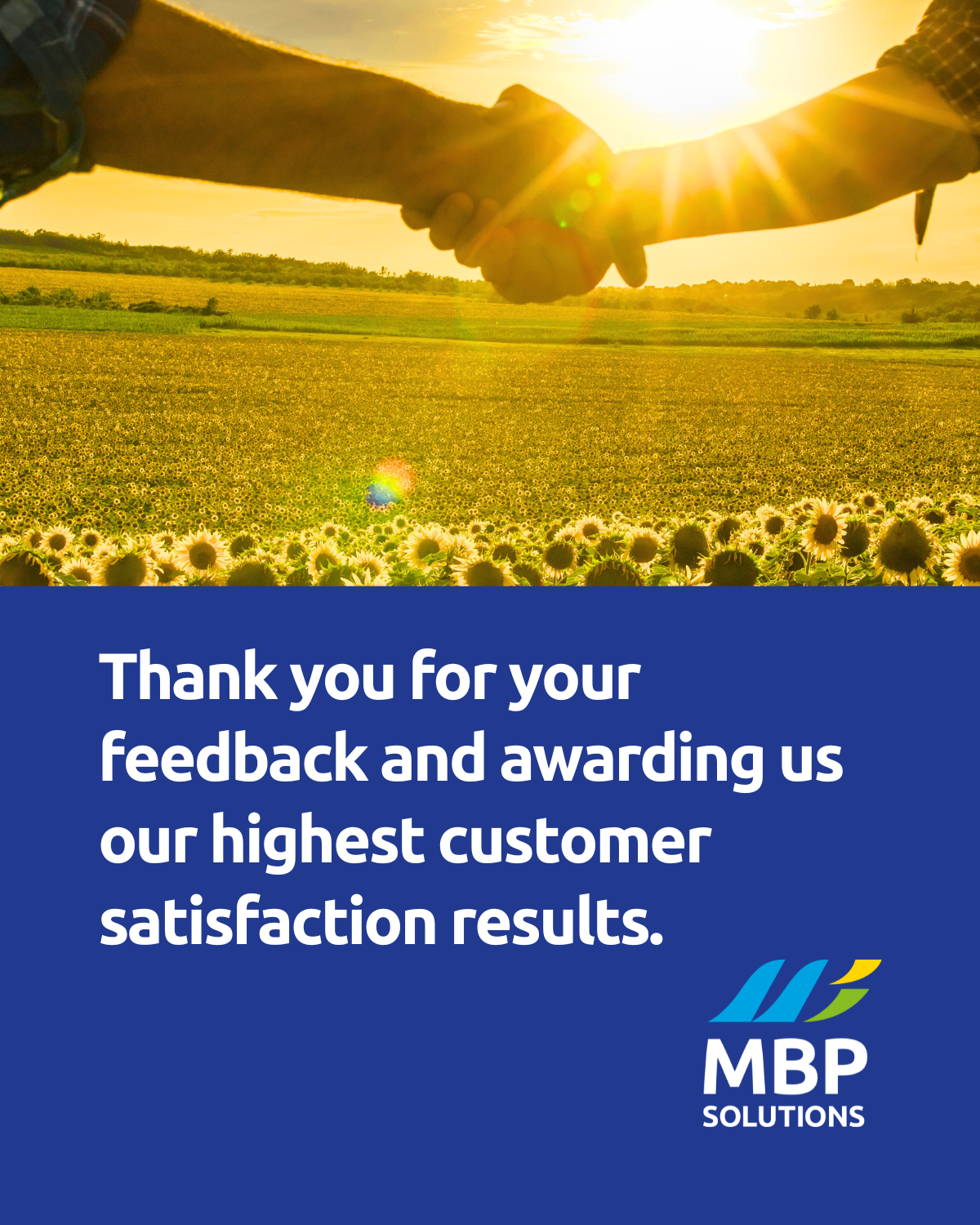 MBP Customer Satisfaction Survey - Thank you